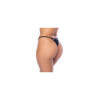 Nuisette grande taille bleu nuit et string 